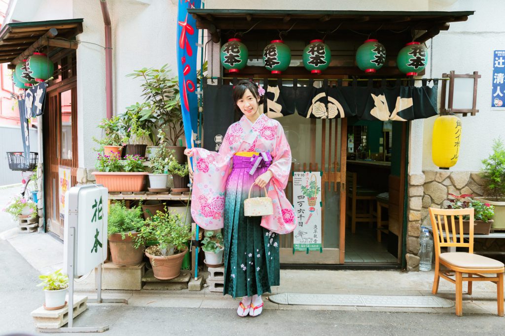 日本畢業典禮穿的「卒業袴」！江戶和裝工房雅上野分店一日體驗