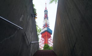 東京鐵塔階梯拍攝地