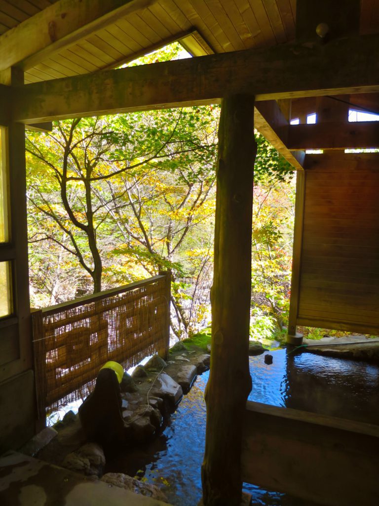電影羅馬浴場拍攝地！栃木那須秘湯「北溫泉」秋季紅葉