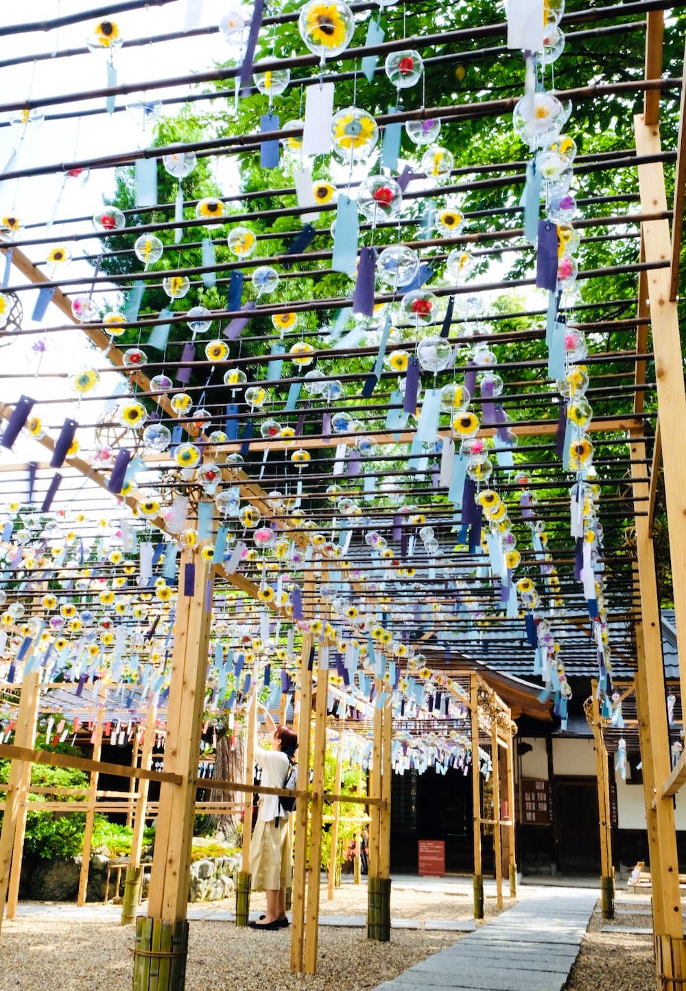 不只有愛心窗戶！京都宇治「正壽院」夏季限定風鈴祭