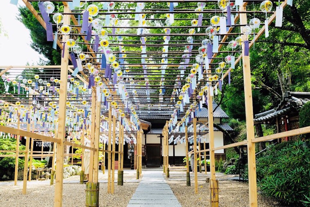 不只有心型窗！京都宇治「正壽院」夏季限定風鈴祭