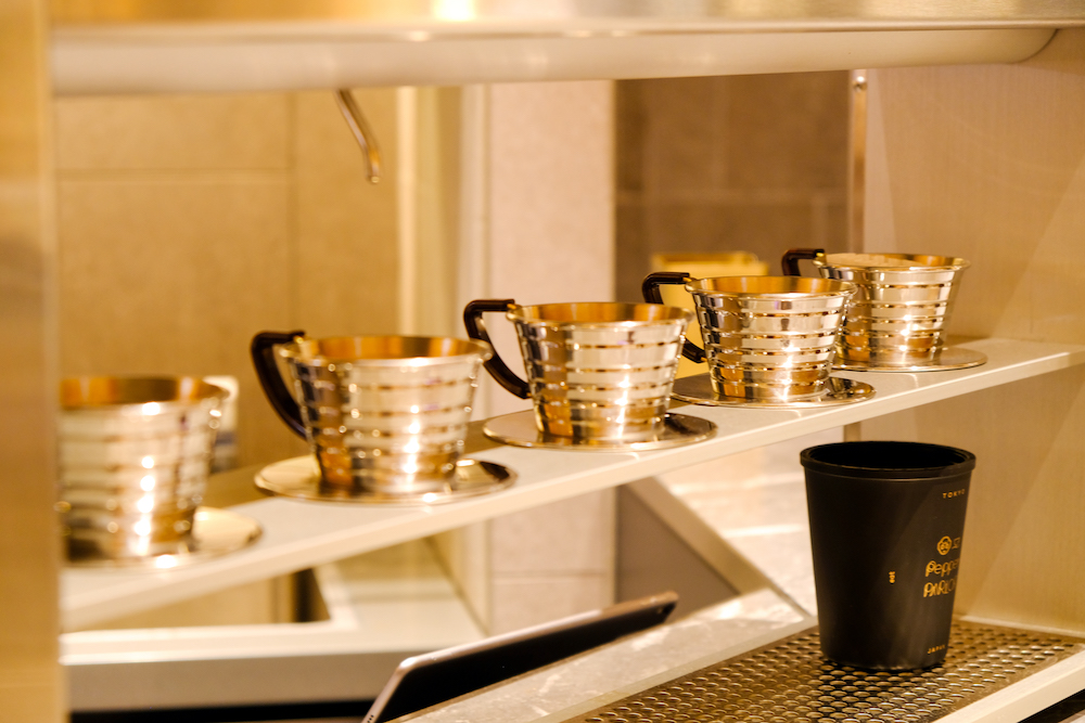 機器人咖啡廳「Pepper PARLOR」咖啡製作區