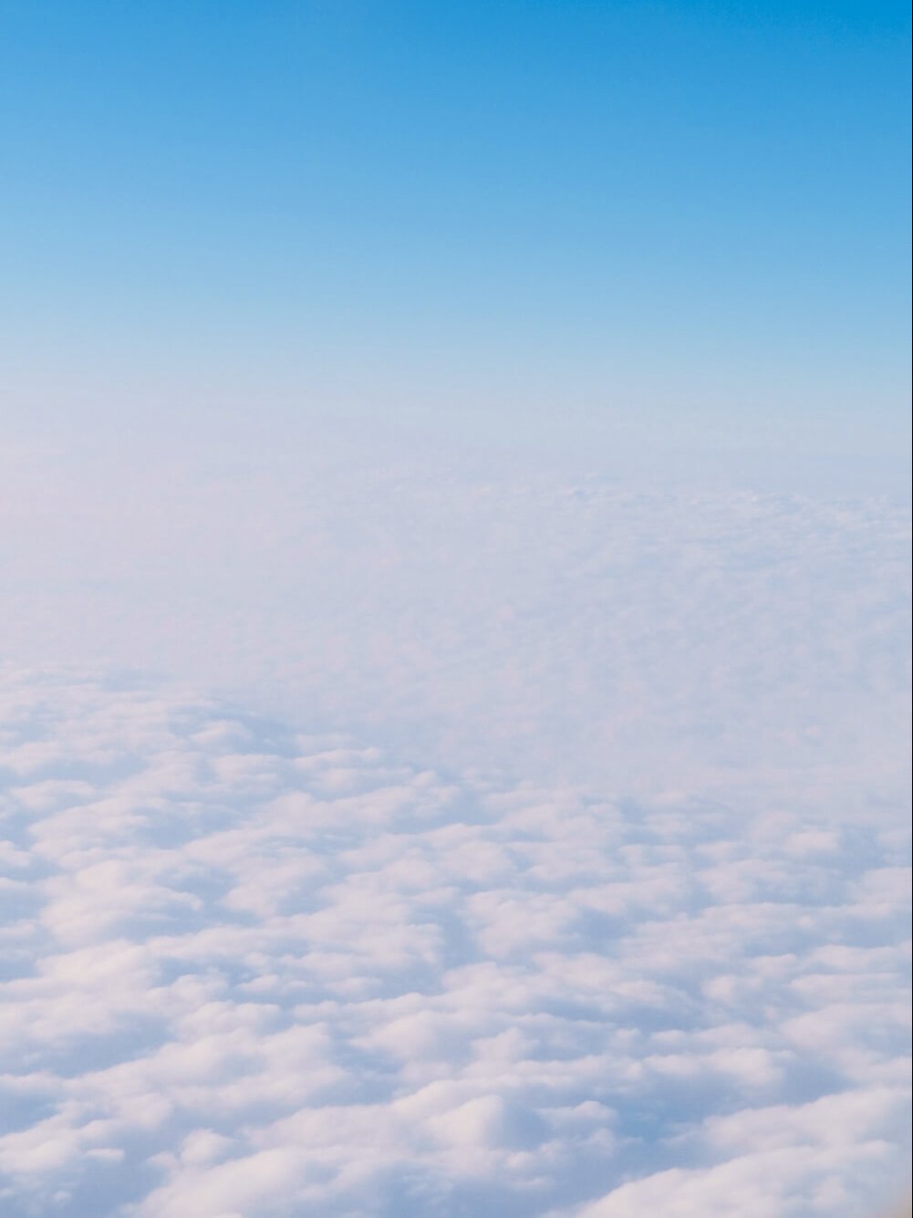 飛機 雲上風景
