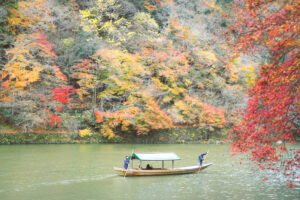 京都嵐山保津川遊船
