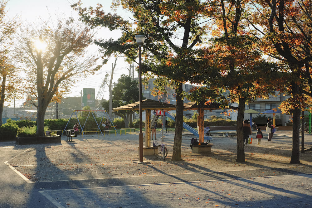 日劇《不要跨越時空，戀人們》公園取景地實訪，秋季千葉縣「天王台西公園」踩點日記