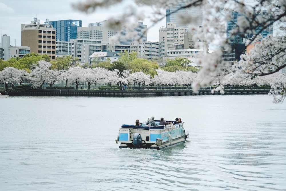大阪北區一日賞櫻路線：大阪城・櫻之宮・天滿橋・北濱「spectaclekitahama 」・造幣局夜櫻56