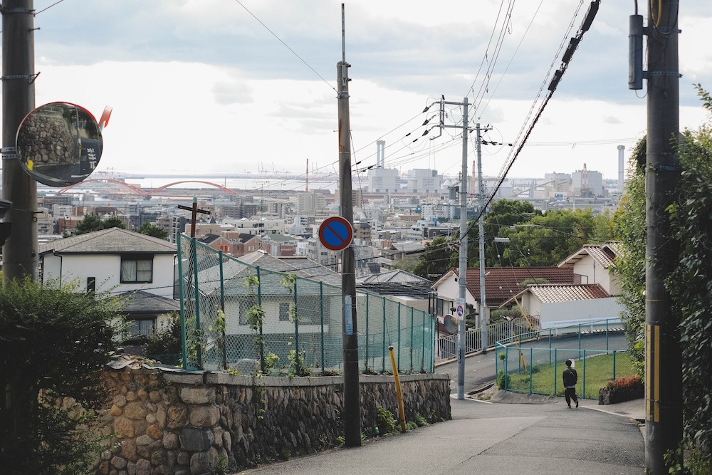 5神戶東灘區・坡道散策｜御影鴨子ヶ原・隱藏景觀咖啡店「teqteq」