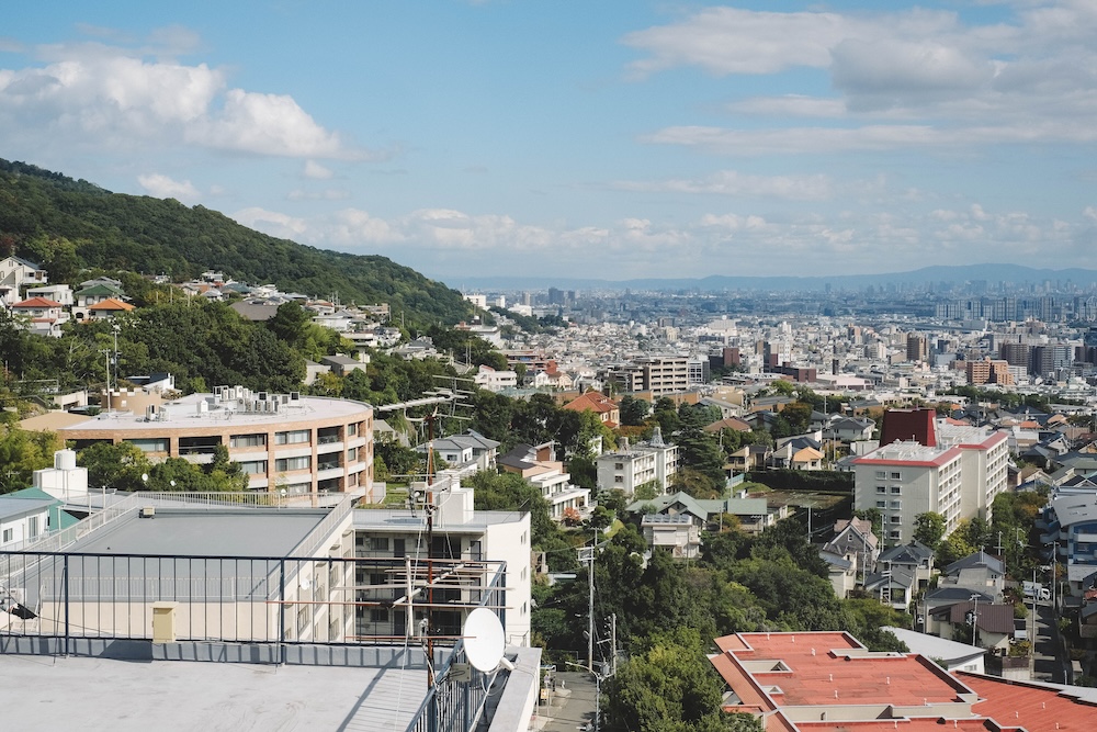 63神戶東灘區・坡道散策｜御影鴨子ヶ原・隱藏景觀咖啡店「teqteq」