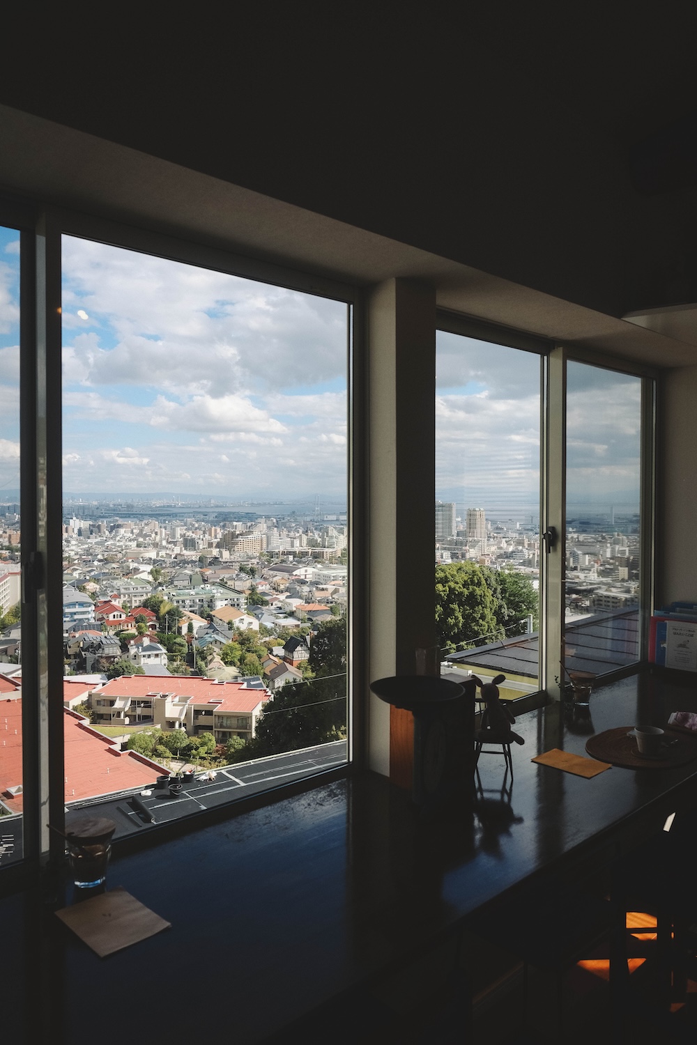 73神戶東灘區・坡道散策｜御影鴨子ヶ原・隱藏景觀咖啡店「teqteq」