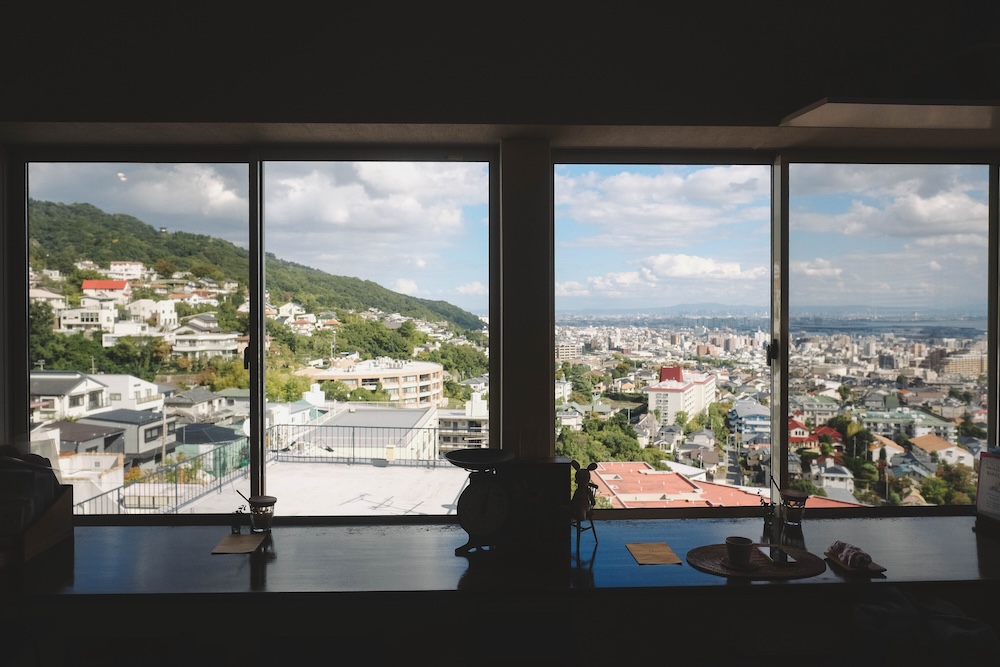 74神戶東灘區・坡道散策｜御影鴨子ヶ原・隱藏景觀咖啡店「teqteq」