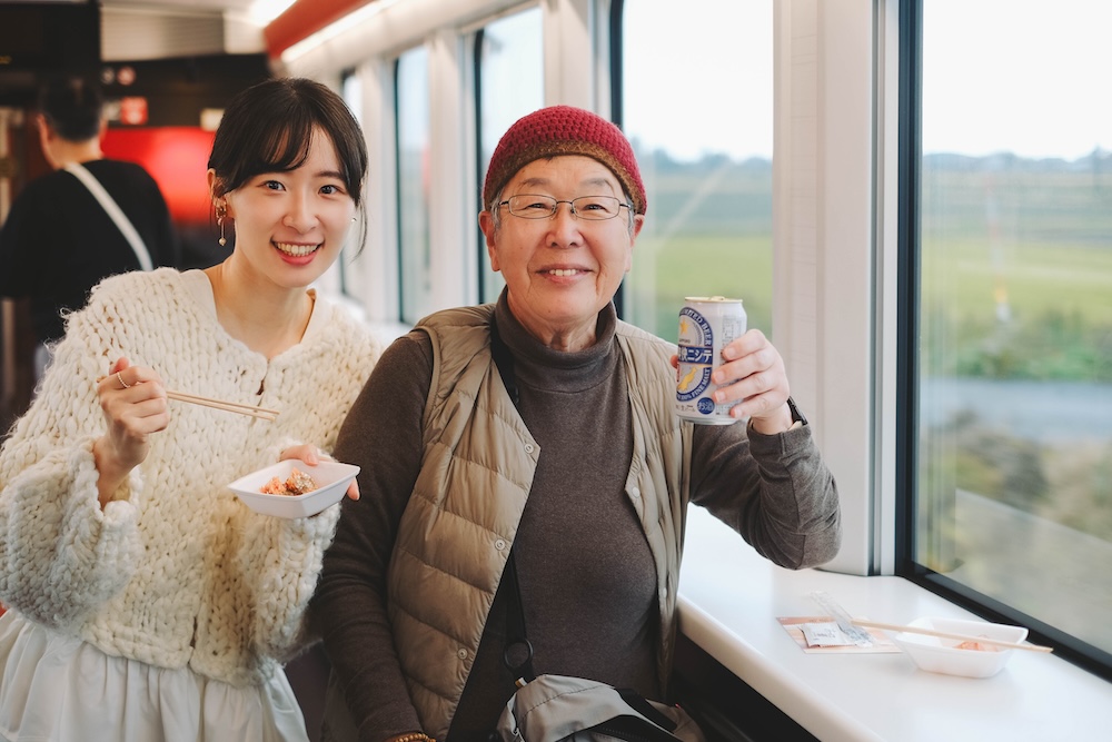 新瀉→鶴岡，搭乘觀光列車「海里」 交通 餐點 伴手禮推薦28