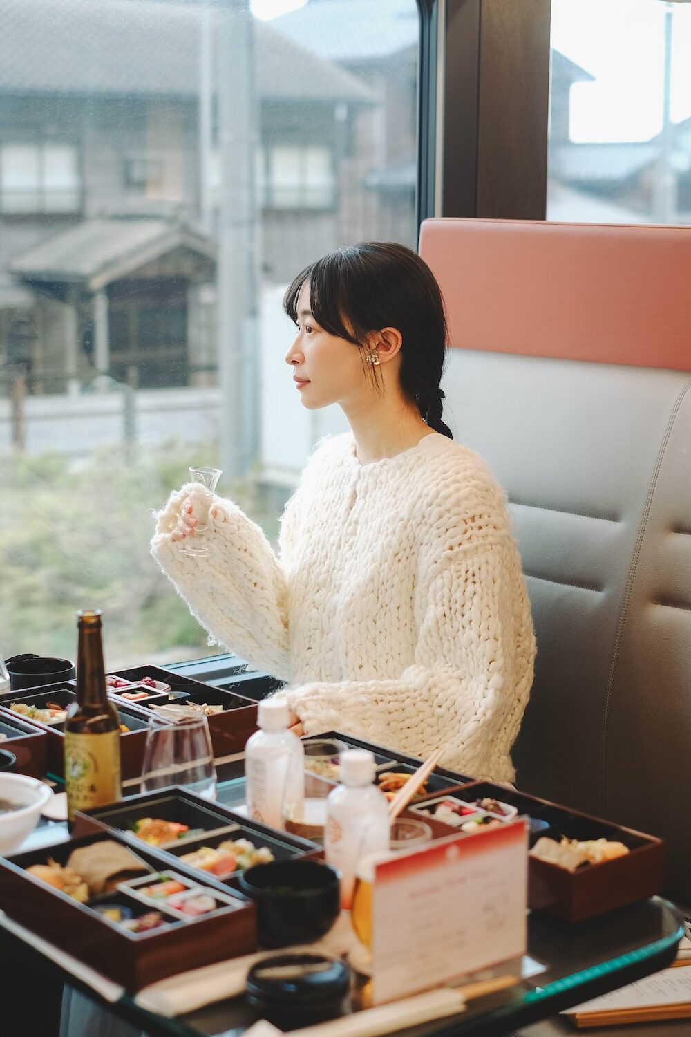 新瀉→鶴岡，搭乘觀光列車「海里」 交通 餐點 伴手禮推薦73