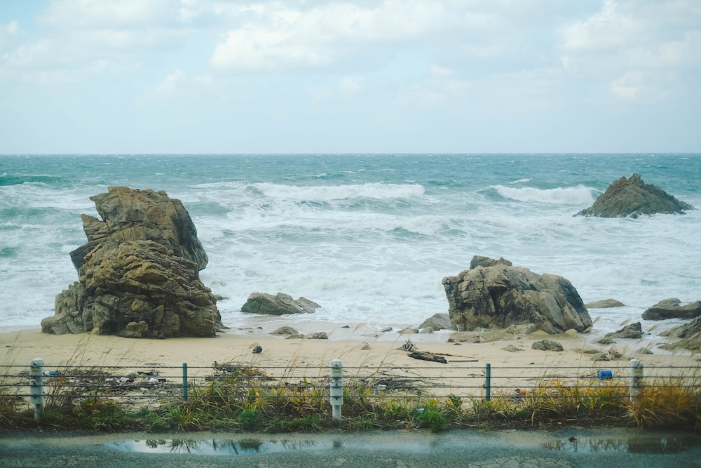 新瀉→鶴岡，搭乘觀光列車「海里」 交通 餐點 伴手禮推薦77