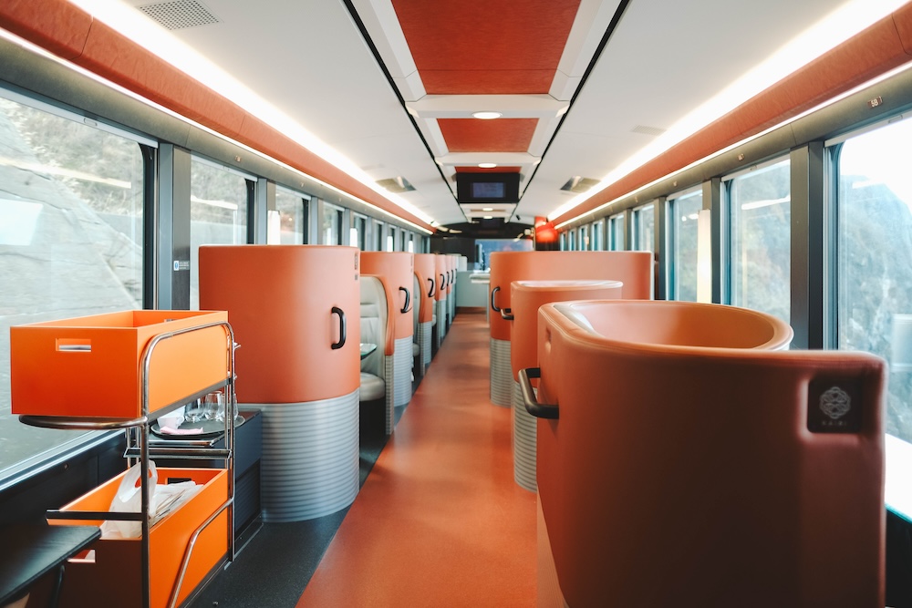 新瀉→鶴岡，搭乘觀光列車「海里」 交通 餐點 伴手禮推薦79