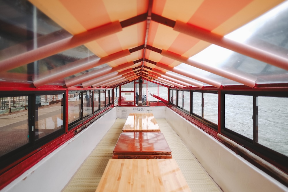 最上川乘船體驗：古口港（戸澤藩船番所）→草薙港20