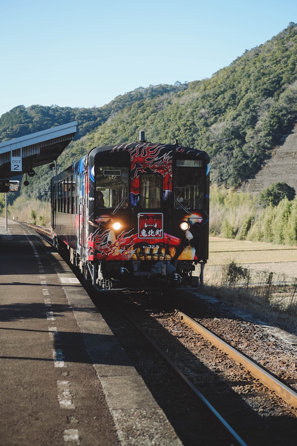 JR四國予土線 江川崎站 四萬小火車