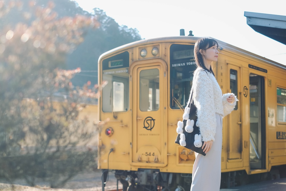 JR四國予土線 江川崎站 四萬小火車