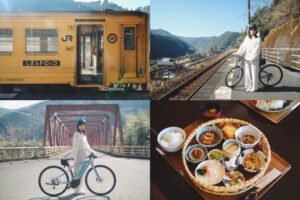 JR四國予土線｜愛媛～高知｜腳踏車 x 觀光列車「四萬小火車」的自然鄉村之旅