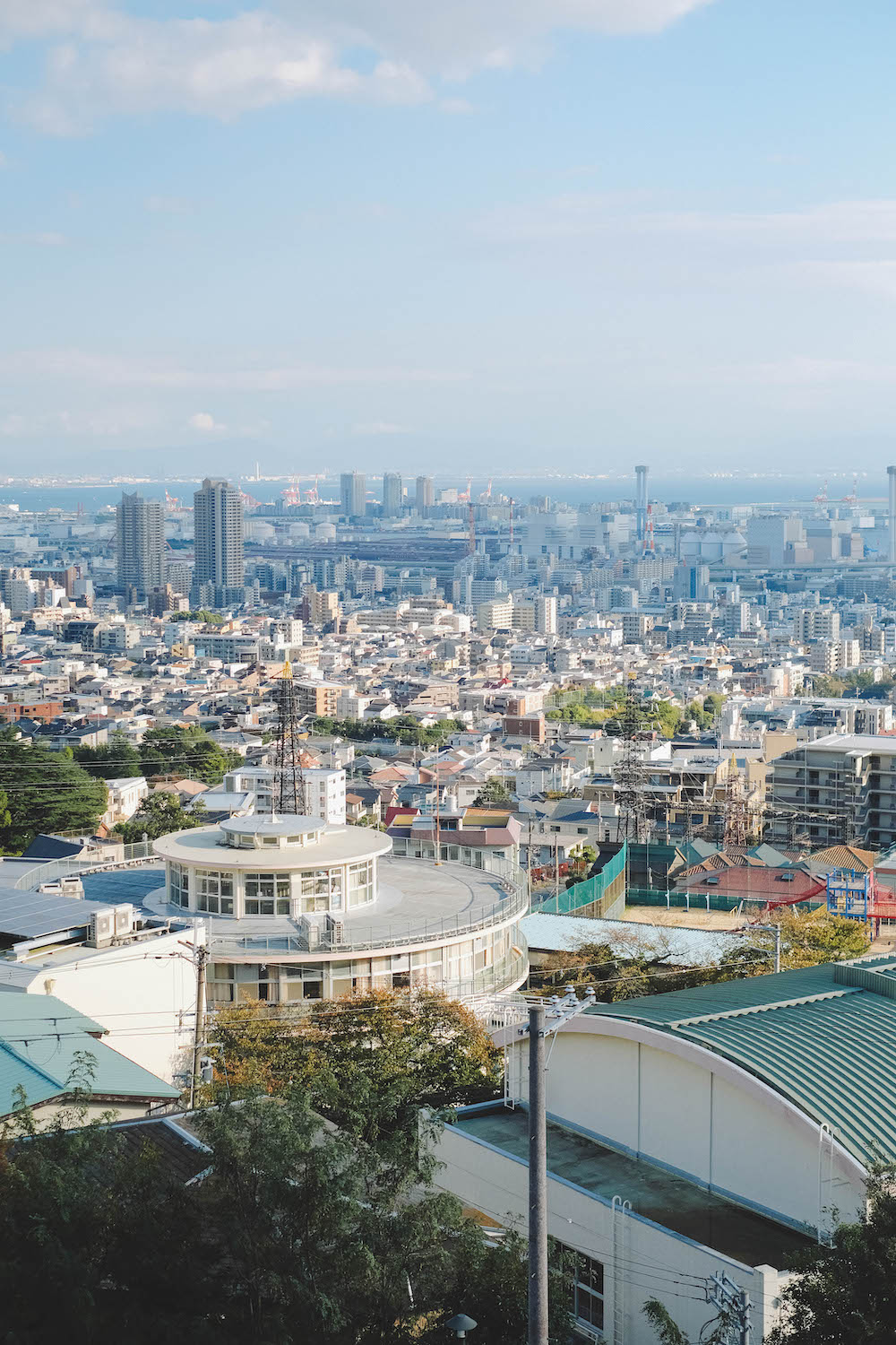 神戶穴場景觀台「灘丸山公園」