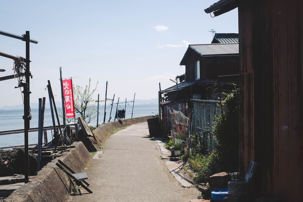 滋賀近江八幡・沖島｜春季琵琶湖櫻花絕景，承載石材繁榮記憶的小島106