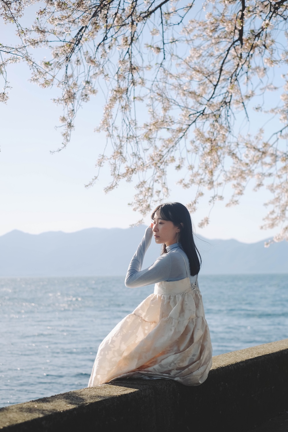 滋賀近江八幡・沖島｜春季琵琶湖櫻花絕景，承載石材繁榮記憶的小島42