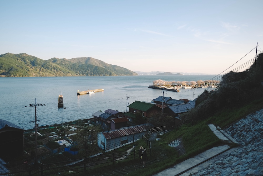 滋賀近江八幡・沖島｜春季琵琶湖櫻花絕景，承載石材繁榮記憶的小島52