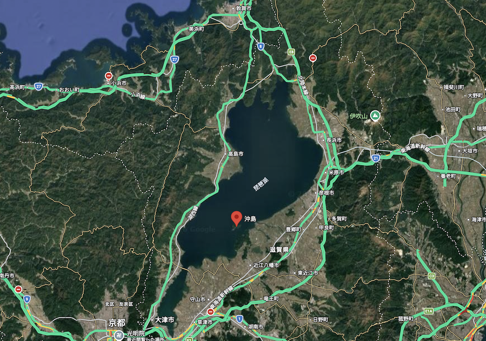 滋賀近江八幡・沖島｜春季琵琶湖櫻花絕景，承載石材繁榮記憶的小島