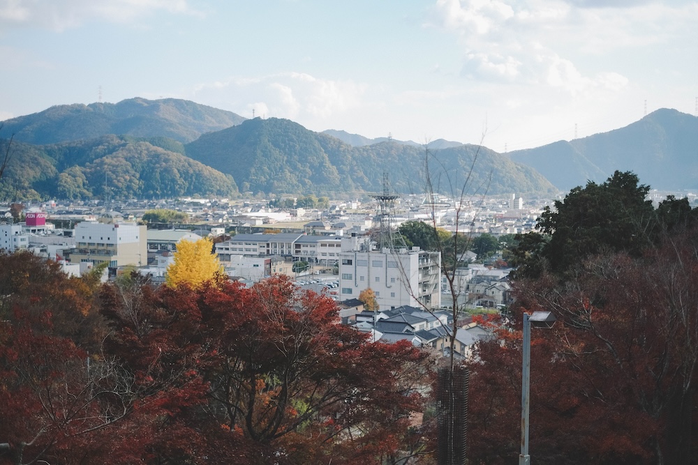 兵庫宍粟市・最上山紅葉公園
